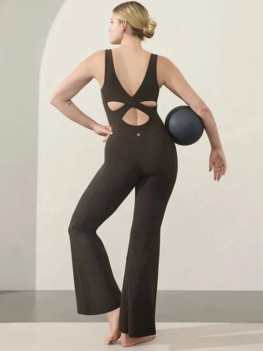 Athleta Salutation Flare Bodysuit ST